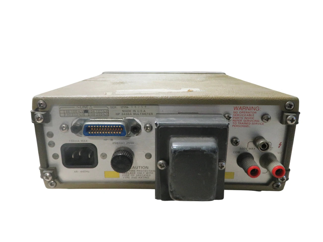 Hewlett Packard HP 3438A Digital Multimeter - Free Shipping