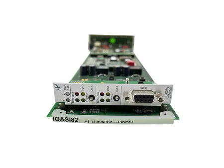 Snell IQASI82 Dual ASI Transport Stream Monitor and Switch with IQASI8200-2B