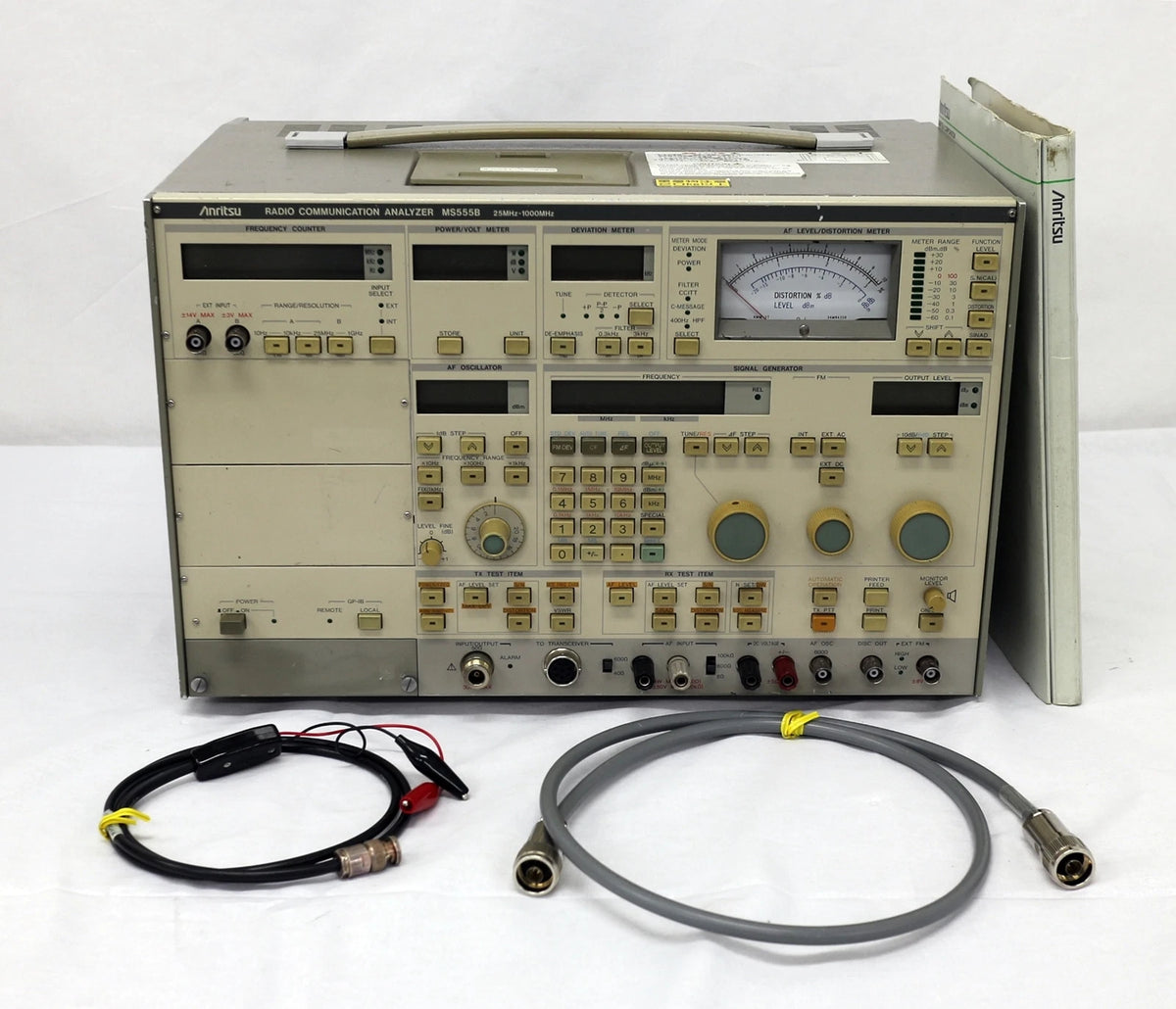 ANRITSU MS555B/01/02/03 25MHz-1GHz Radio Communication Analyzer