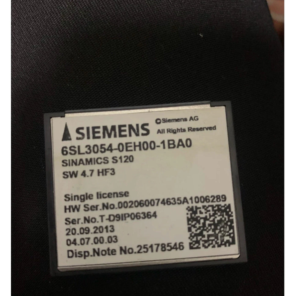6SL3054-0EH00-1BA0 S120 Condition Is Ok