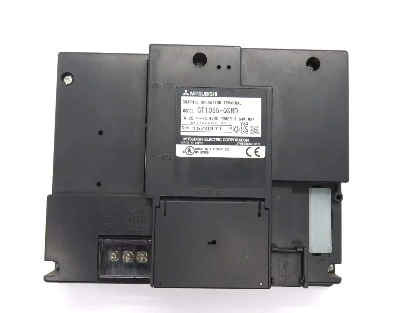 Mitsubishi GT1055-QSBD HMI Touchscreen Display Graphic Operation Terminal