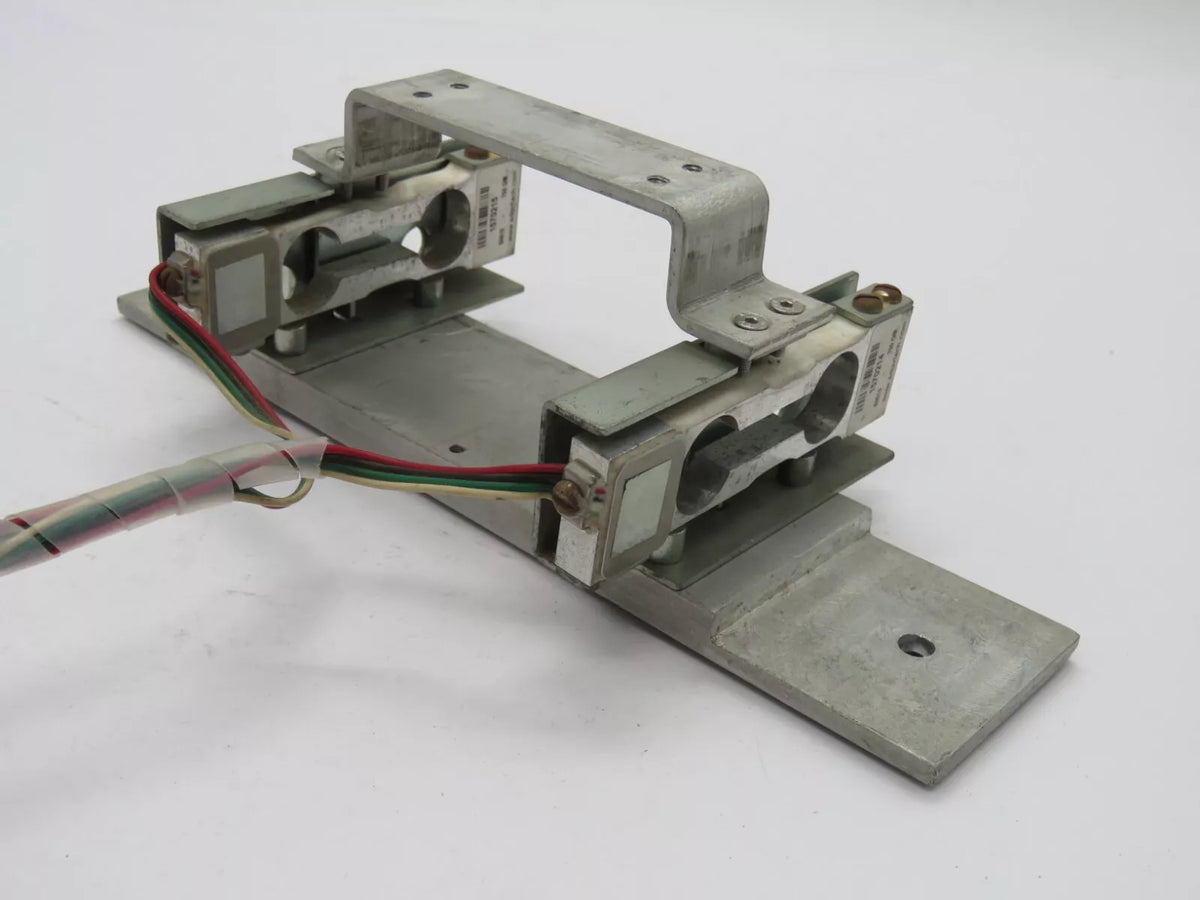Industrial Mounting Bracket with Wiring - Metal Frame Assembly