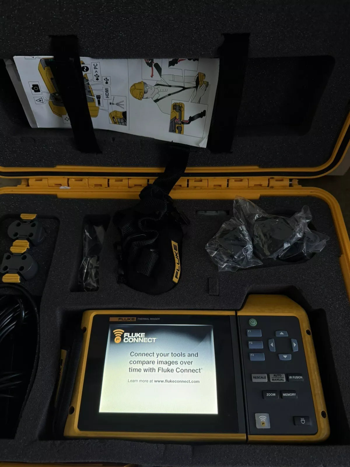 FLUKE FLK-TIX501 60Hz Infrared Camera Color LCD - Next Day Shipping