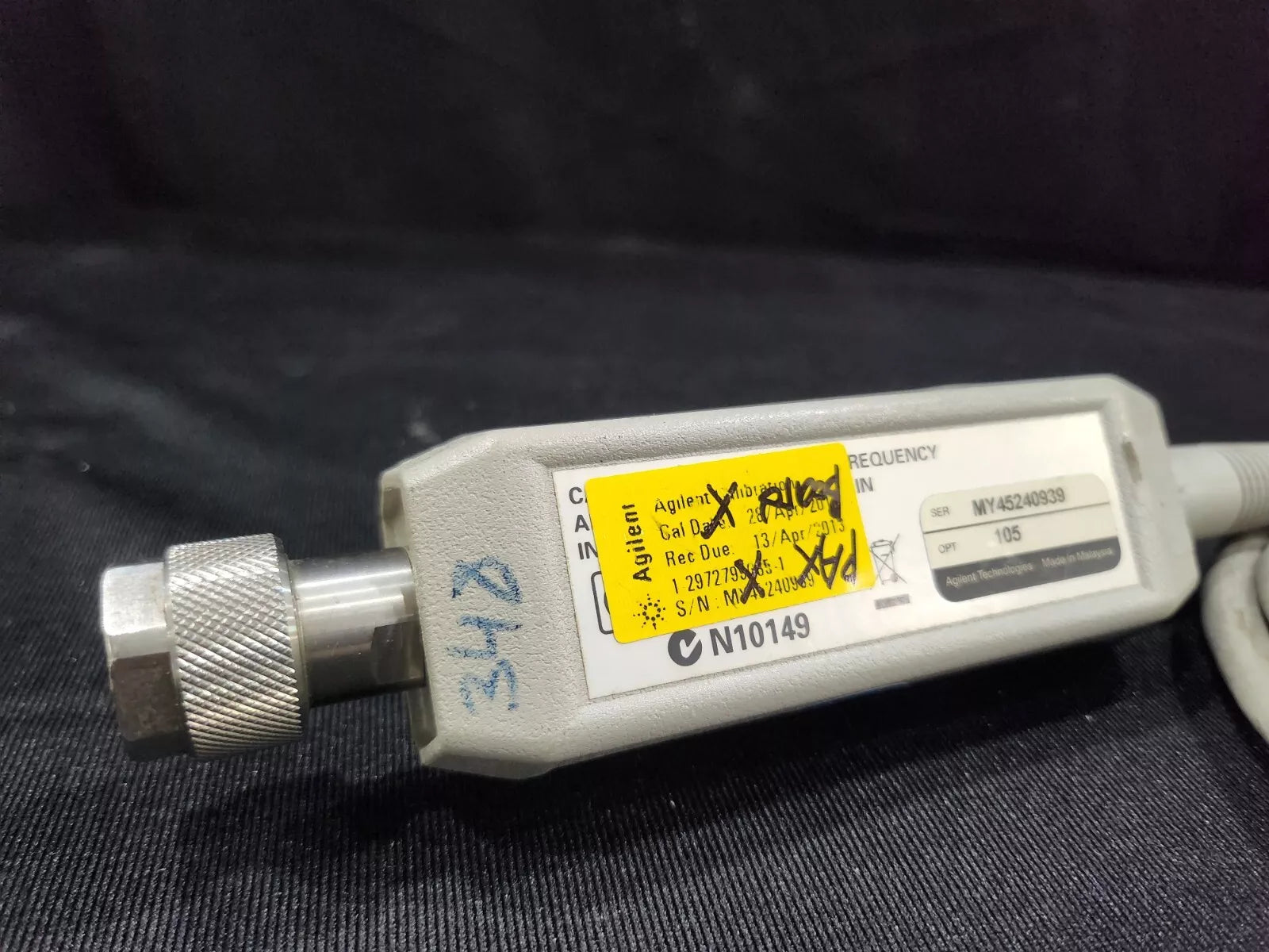 Agilent N1921A P-Series Wideband Power Sensor 50 MHz to 18 GHz AS-IS (0939)