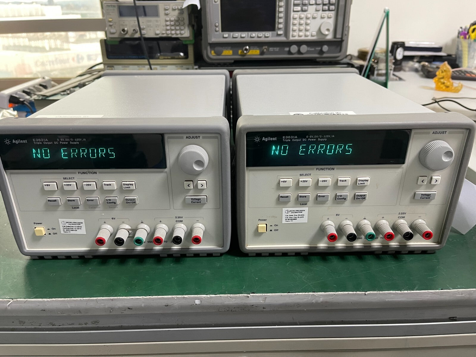 HP Agilent E3631A Triple Output DC Power Supply - XG eqpt