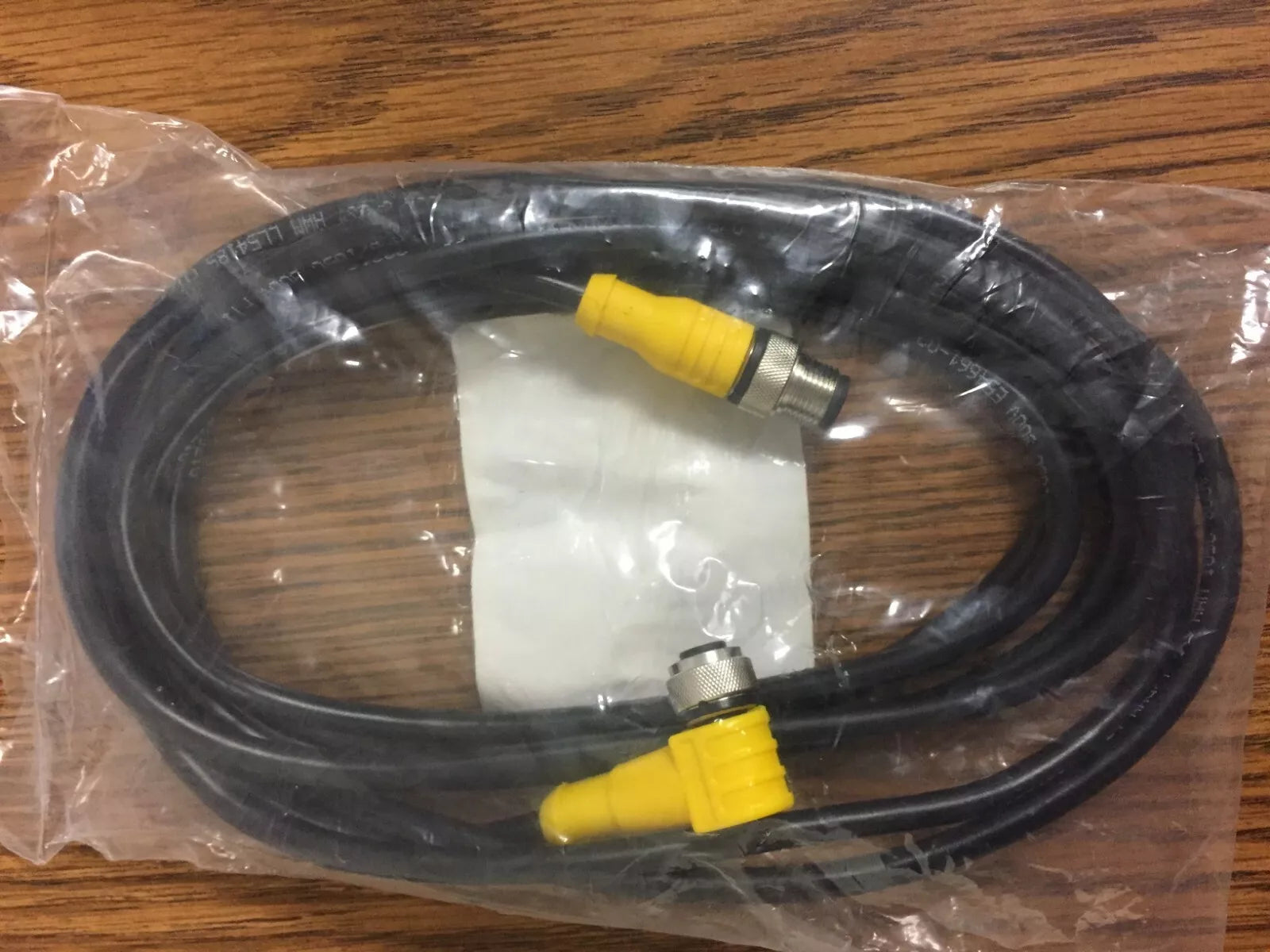Turck WKC 8T-3-RSC 8T/S1555, U0977-16 M12 Female R/A to M12 Male Straight Cable; 8 Wi