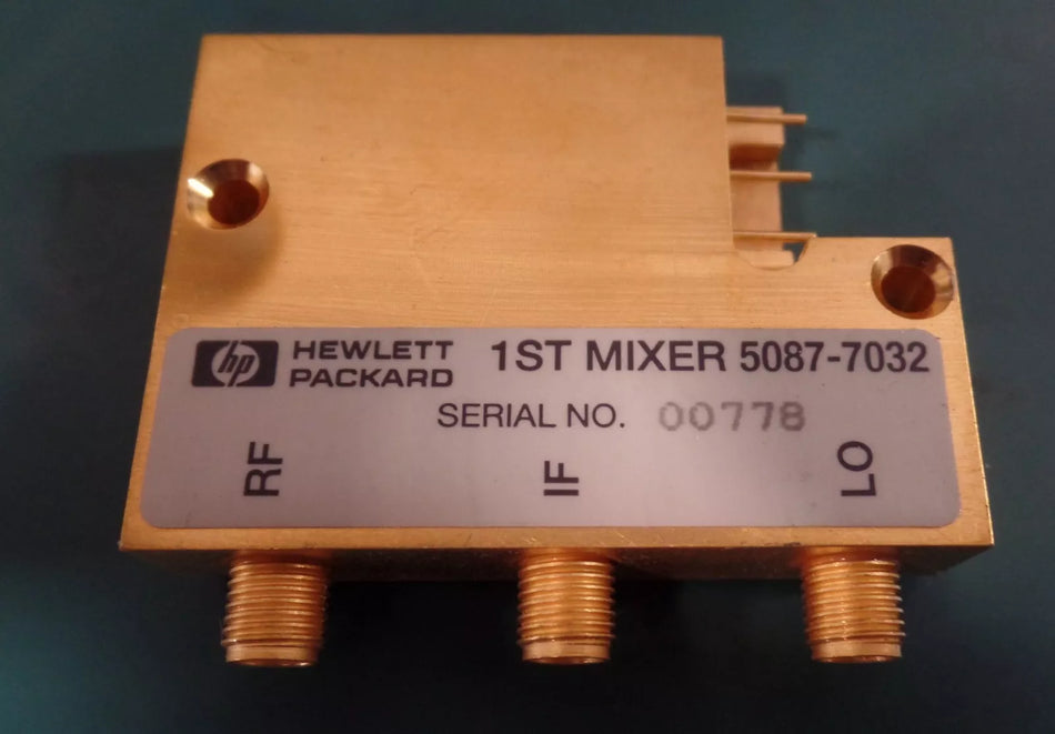 HP Agilent 5086-77032 Low Band Microwave Mixer Assembly TESTED