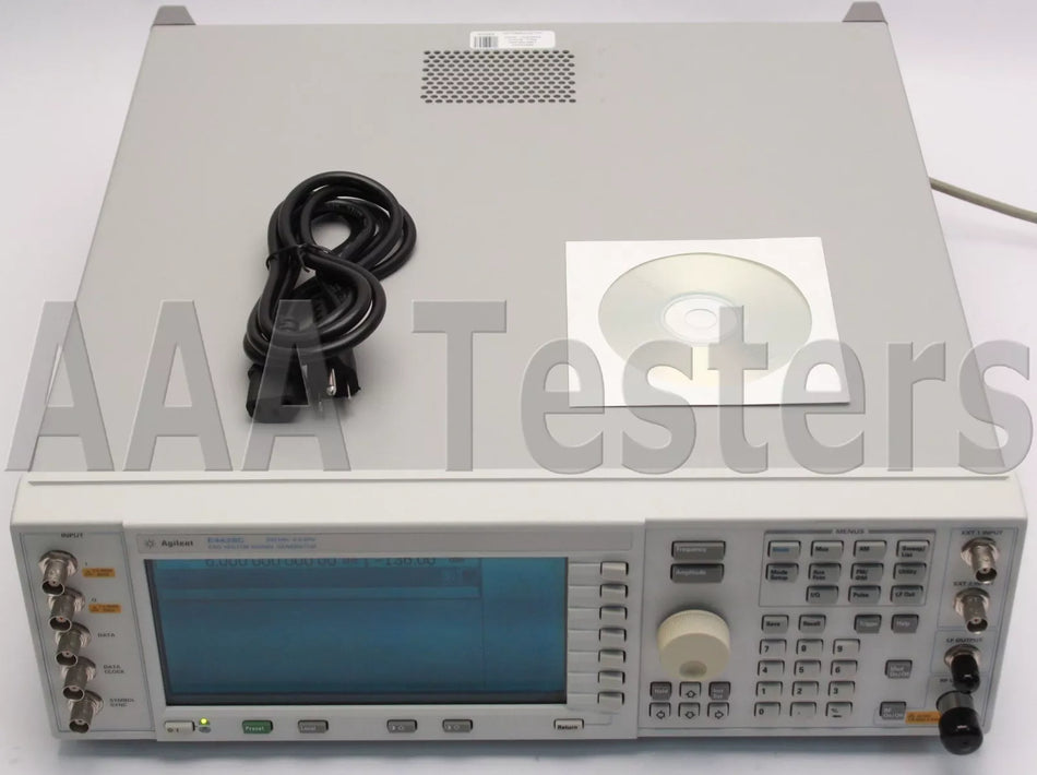 Agilent E4438C 6GHz ESG Vector Signal Generator w/ Opt. 506/UNB/UNJ