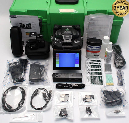 INNO View 12R Pro SM MM Mass Fiber Ribbon Fusion Splicer w/ V10 Pro Cleaver - XG eqpt