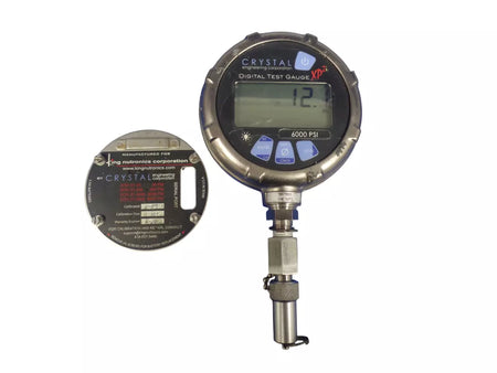 Crystal XP2i 6000PSI Digital Test Gauge - High-Quality Measurement Tool
