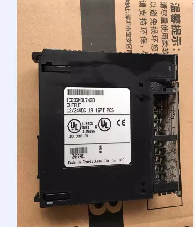 GE Fanuc IC693MDL742D PLC Digital Input Module