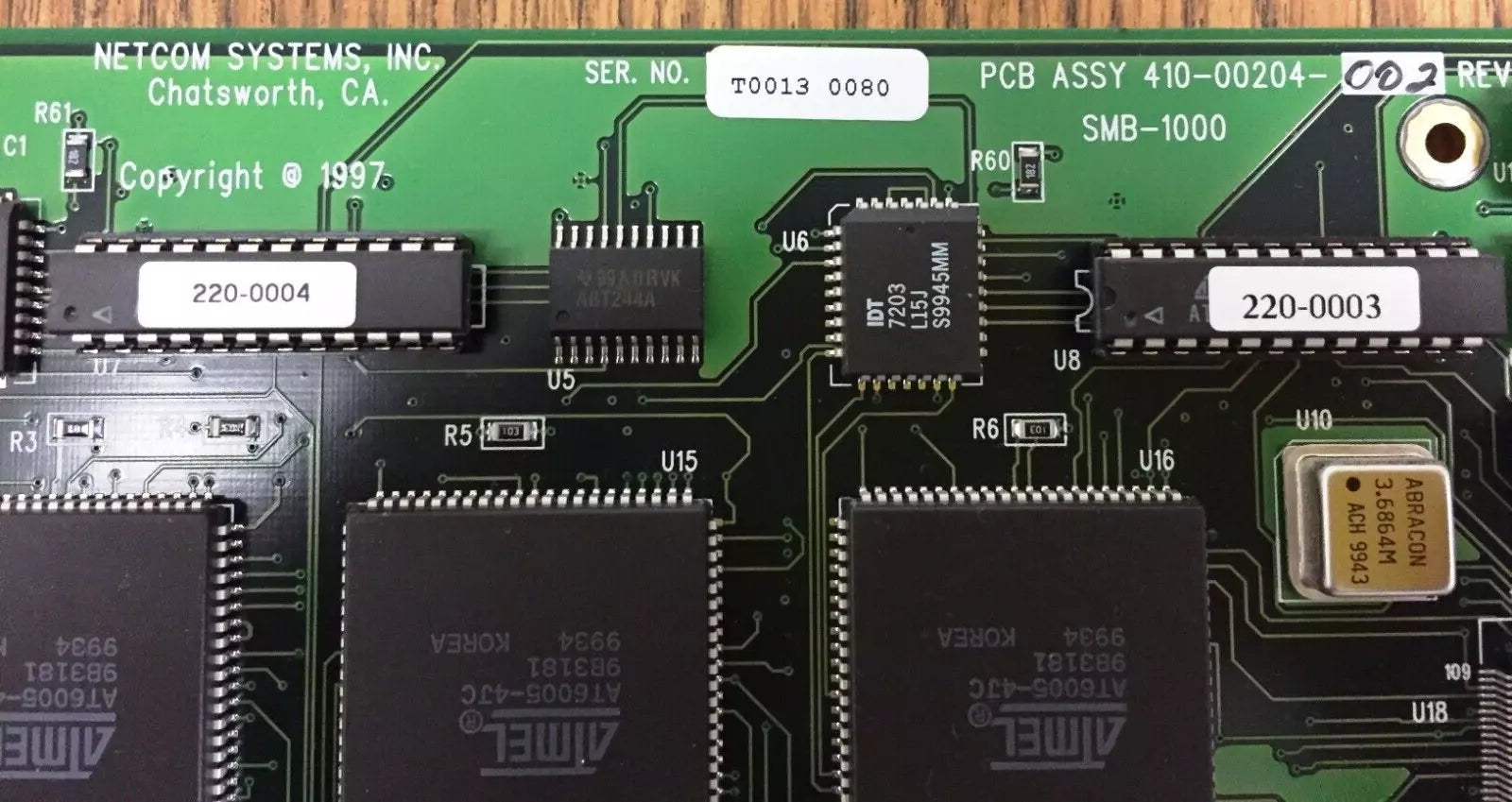 Netcom Systems 410-00204-002 Rev B13 System Board