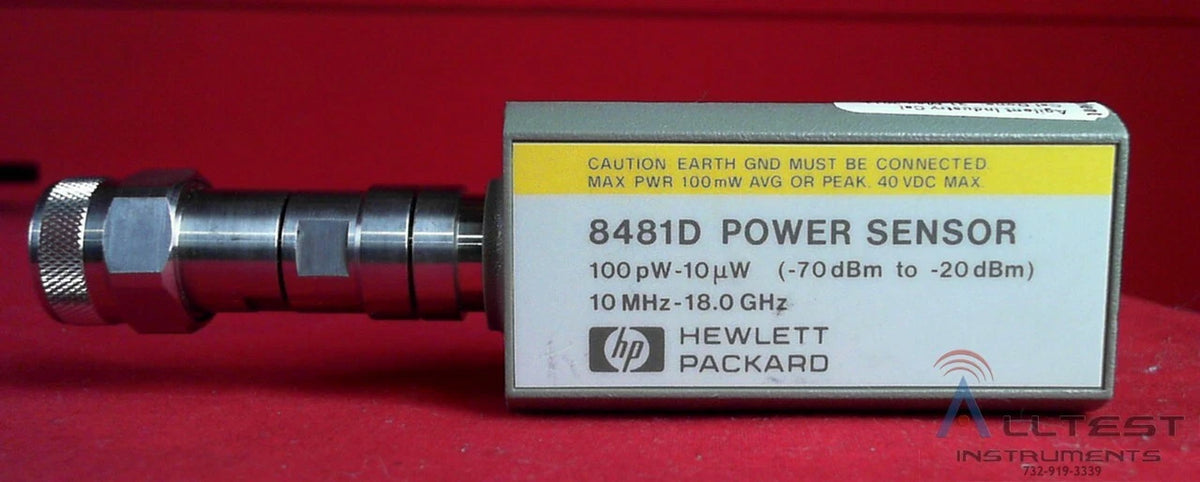 Agilent - Keysight 8481D Low Power Sensor, 10MHz to 18GHz