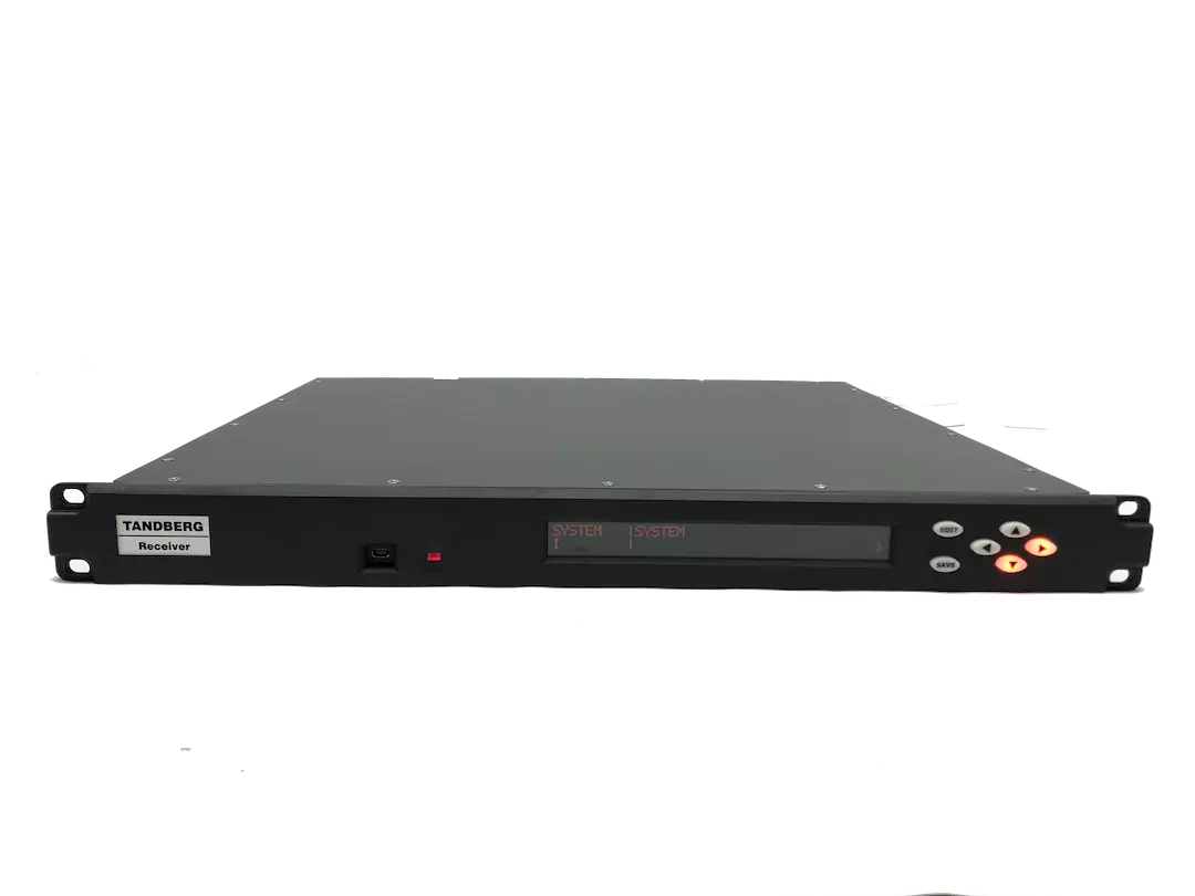 Tandberg RX8315 Distribution Receiver DVB S2/8PSK HD/SD MPEG4/2 4 RF IN/A
