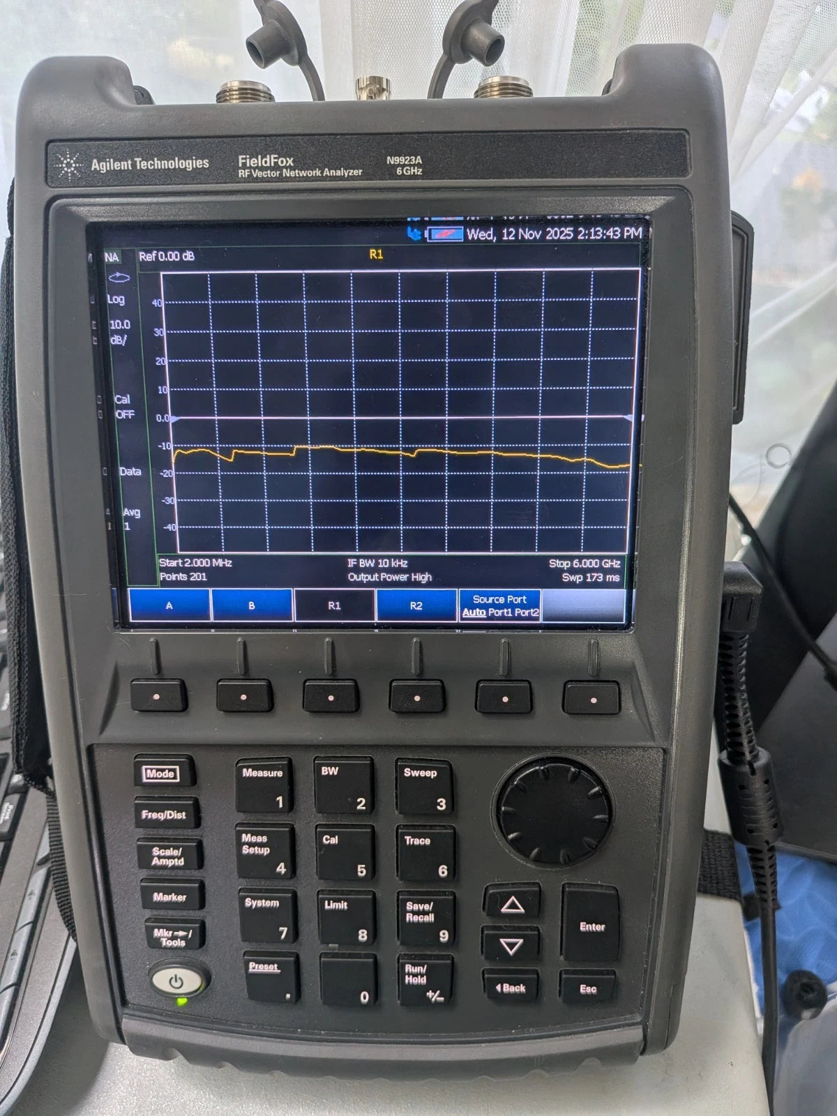 Keysight Agilent VNA Vector Network Analyzer Fieldfox N9923a Cal'd! 6 GHz Opts!