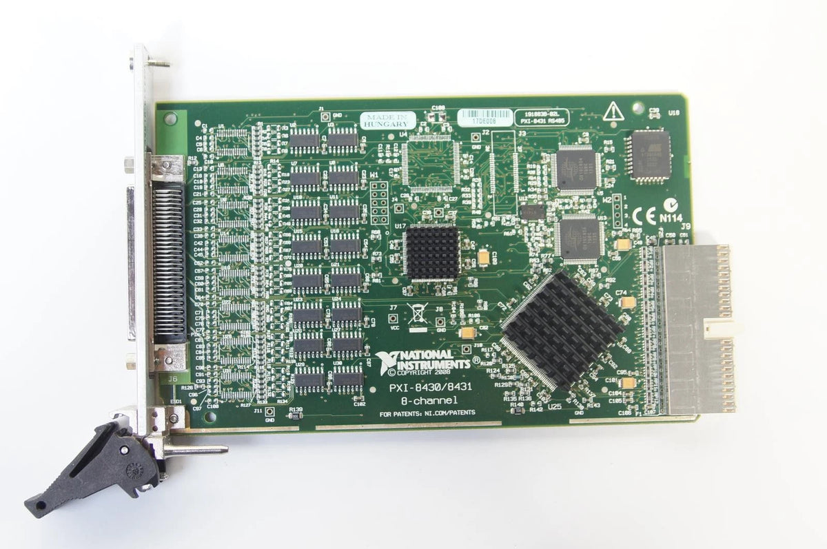 National Instruments NI PXIe-8431/8 RS-485/RS-422 8-Channel Serial Interface Card