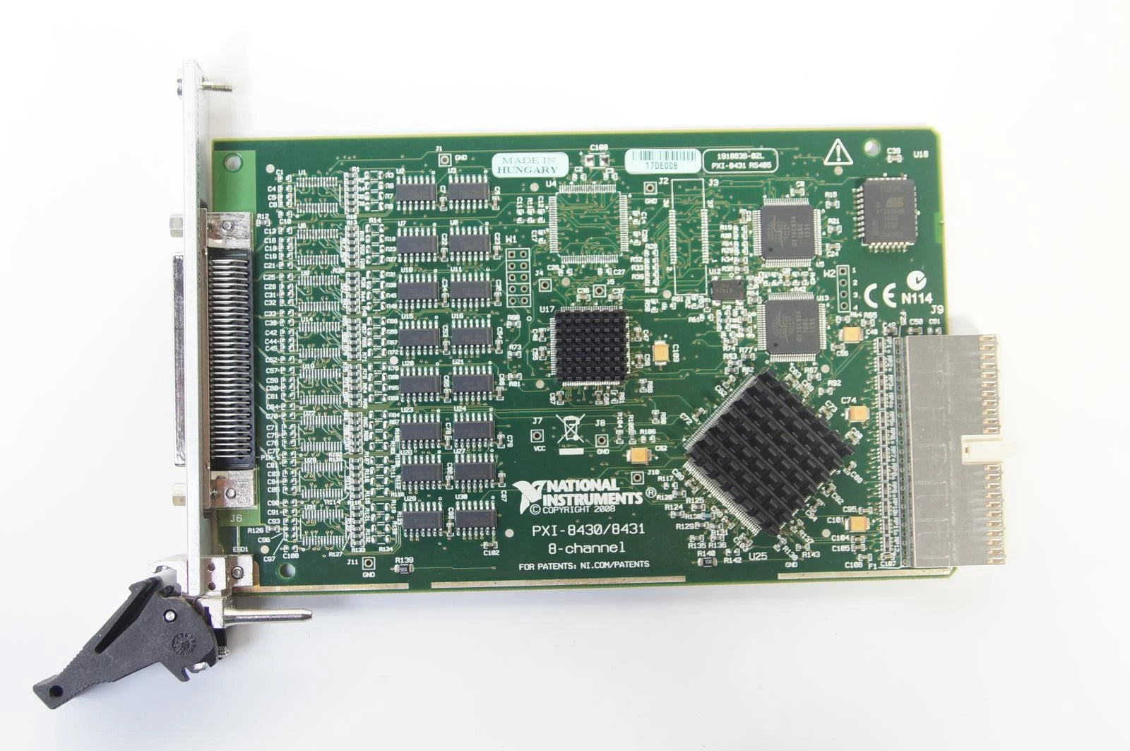 National Instruments NI PXIe-8431/8 RS-485/RS-422 8-Channel Serial Interface Card
