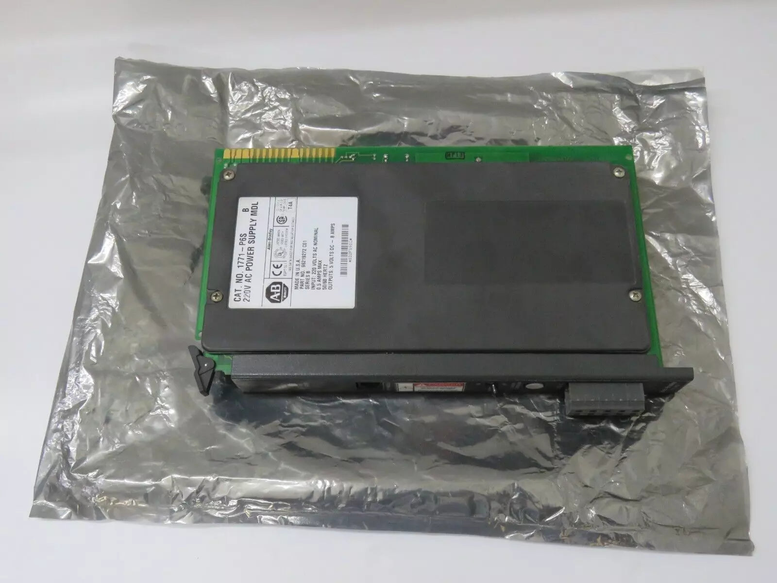 New Allen Bradley 1771-P6S PLC-5 Power Supply 220V AC 8A