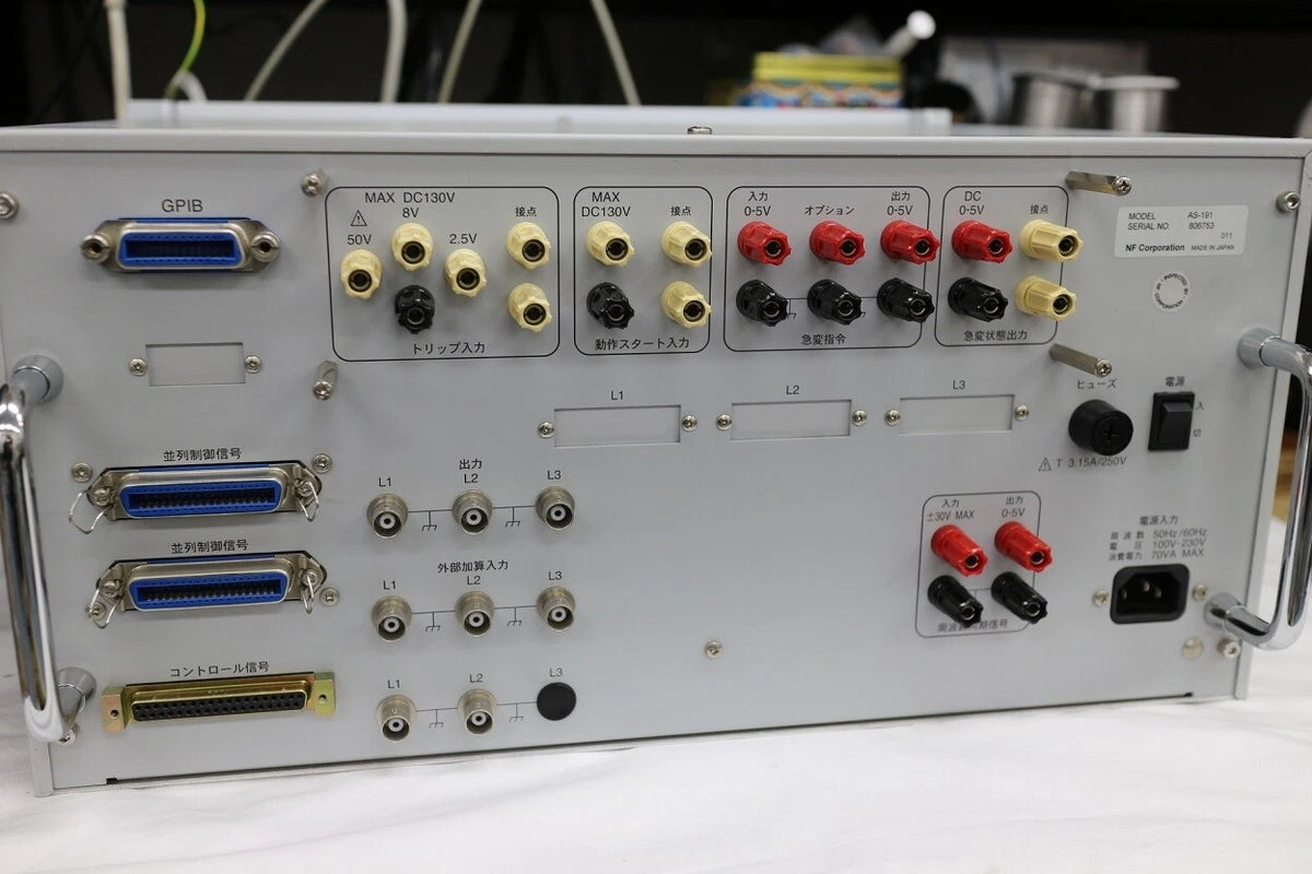 NF AS-191 3 Phase Signal Generator