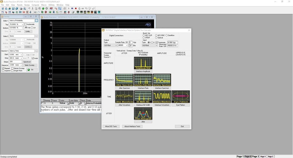 Audio Precision SYS-2722 Audio Analyzer for Professional Testing