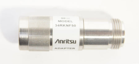 Anritsu 34RKNF50 DC to 18 GHz RF Coaxial Adapter Ruggedized K(m) to N(f) 50 ohm