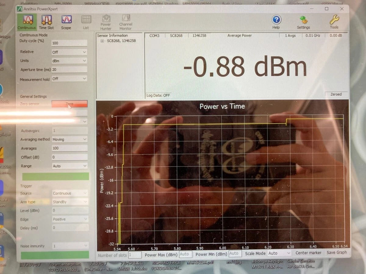 Anritsu SC8268 Power Sensor 1MHz-40GHz for S820E