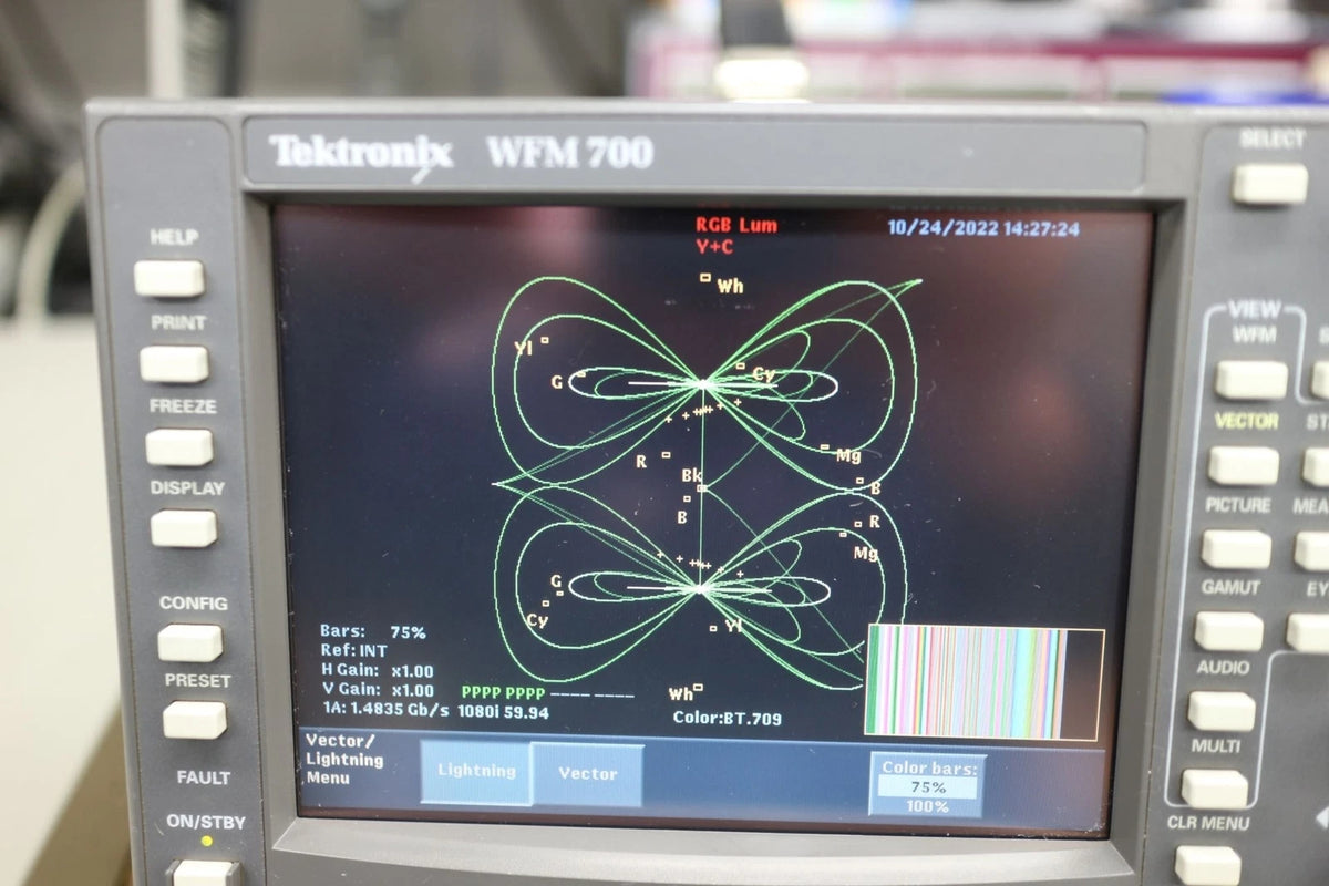 Tektronix WFM700M /01 Multiformat Wave form Monitor