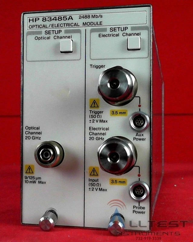 HP Agilent Keysight 83485A-034 Optical/Electrical Module to 20GHz US34431067