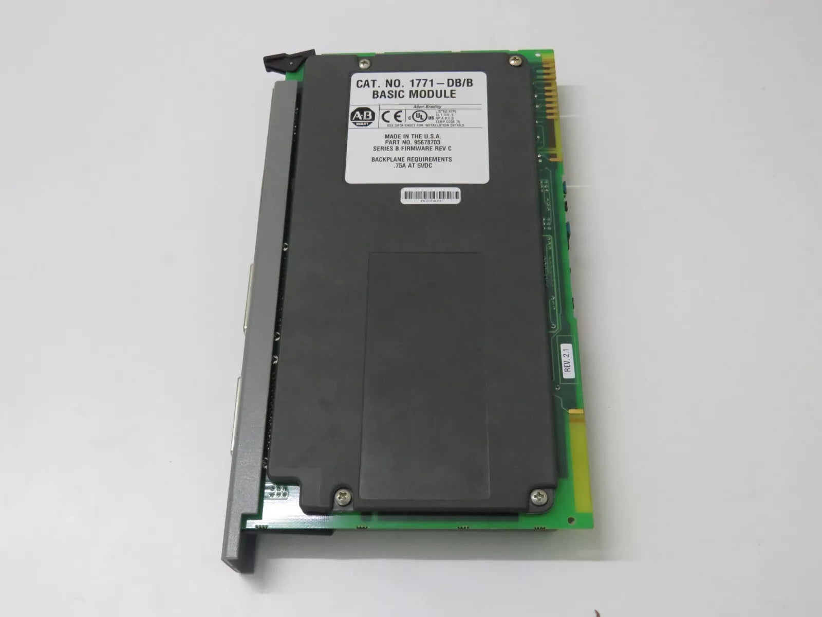 New Allen Bradley 1771-DB PLC-5 BASIC Module PRT2/PRT1 Communication Port 1771DB