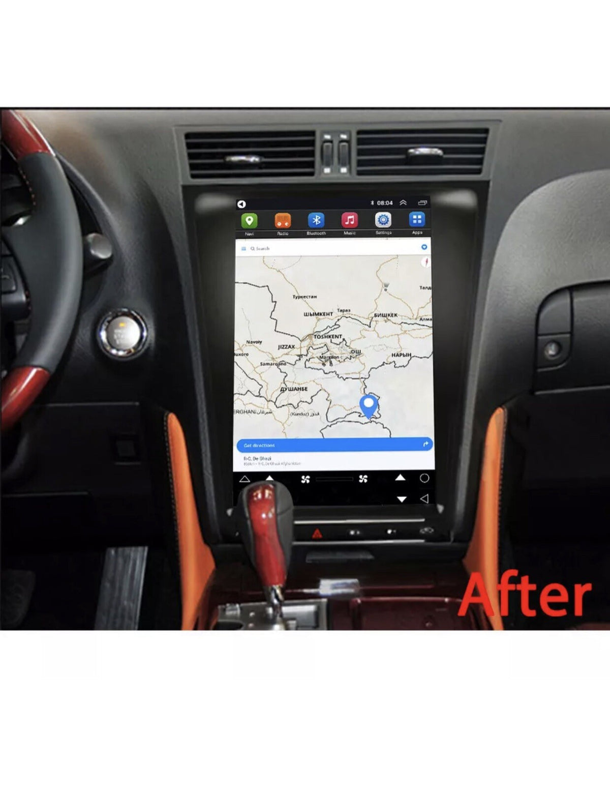 Android Car Radio For Lexus GS GS300 GS460 GS450 GS350 2004-2011 GPS Navigation