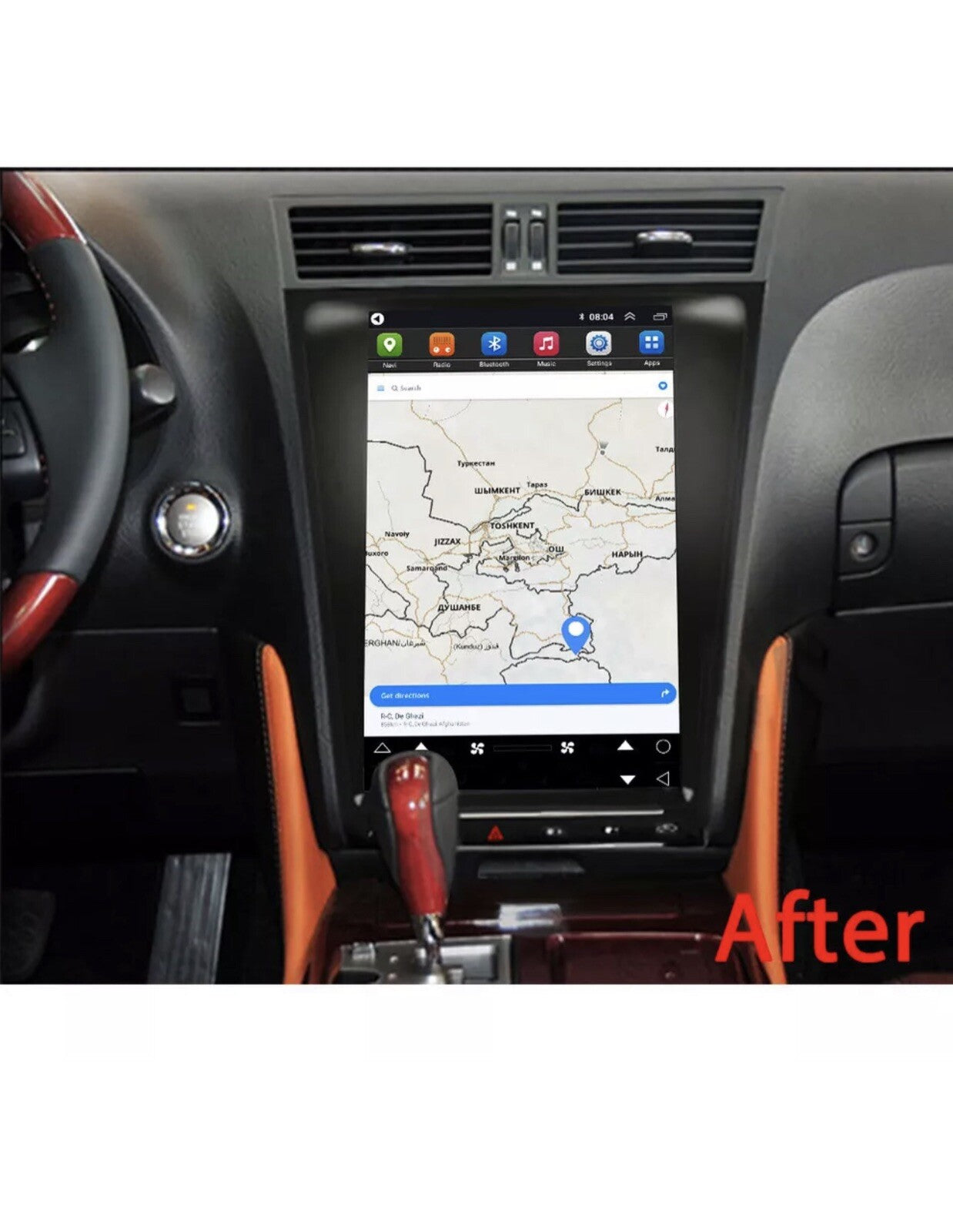 Android Car Radio For Lexus GS GS300 GS460 GS450 GS350 2004-2011 GPS Navigation