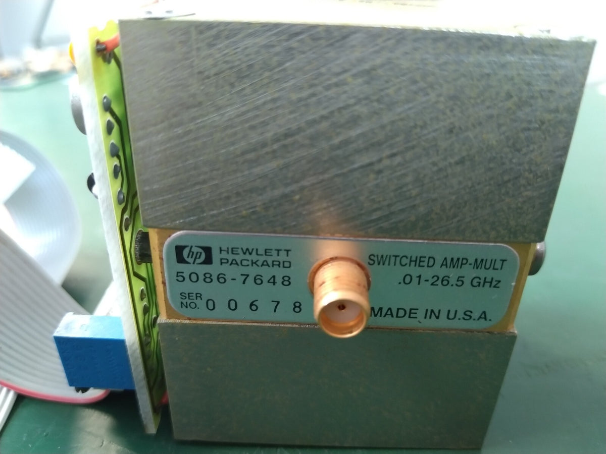 HP Agilent 5086-7648 Switched AMP MULT 0.01 - 26.5GHz for 8360/83621A series - XG eqpt