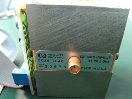 HP Agilent 5086-7648 Switched AMP MULT 0.01 - 26.5GHz for 8360/83621A series - XG eqpt