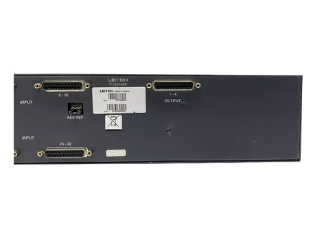 Leitch PANACEA P32X4AEBO 2RU Audio Router 32X4 Balanced AES