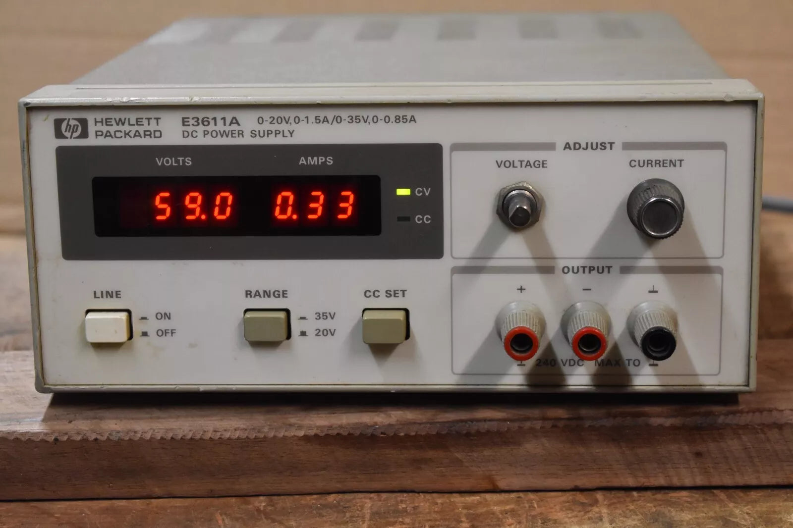 Portable Digital Multimeter with LCD Display and Test Leads