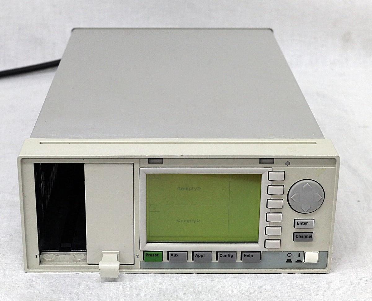 HP 8163A Lightwave Measurement System