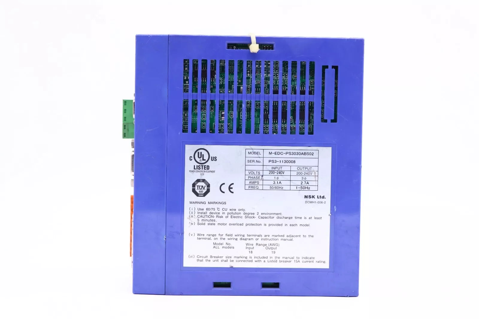 EDC NSK M-EDC-PS3030A13502 Servo Drive