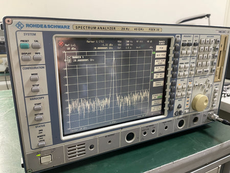 Rohde & Schwarz FSEK30 20 Hz - 40 GHz Spectrum Analyzer _8495 - XG eqpt