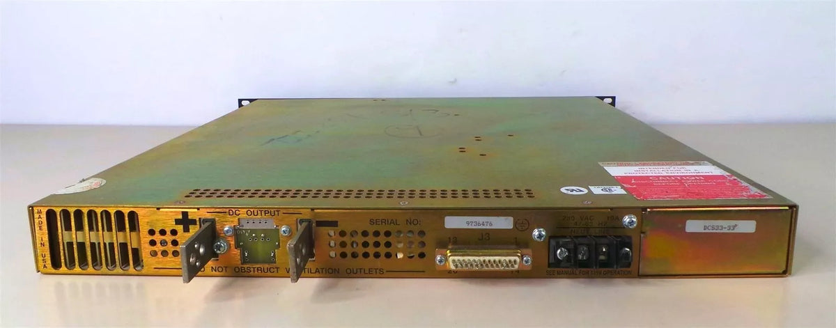 Sorensen DCS33-33, 0-33VDC, 0-33AMPS 