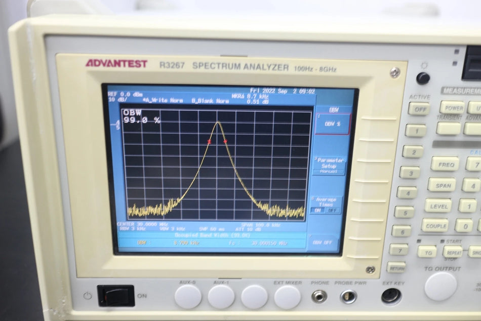 ADVANTEST R3267 Spectrum Analyzer 100Hz-8GHz/01/73