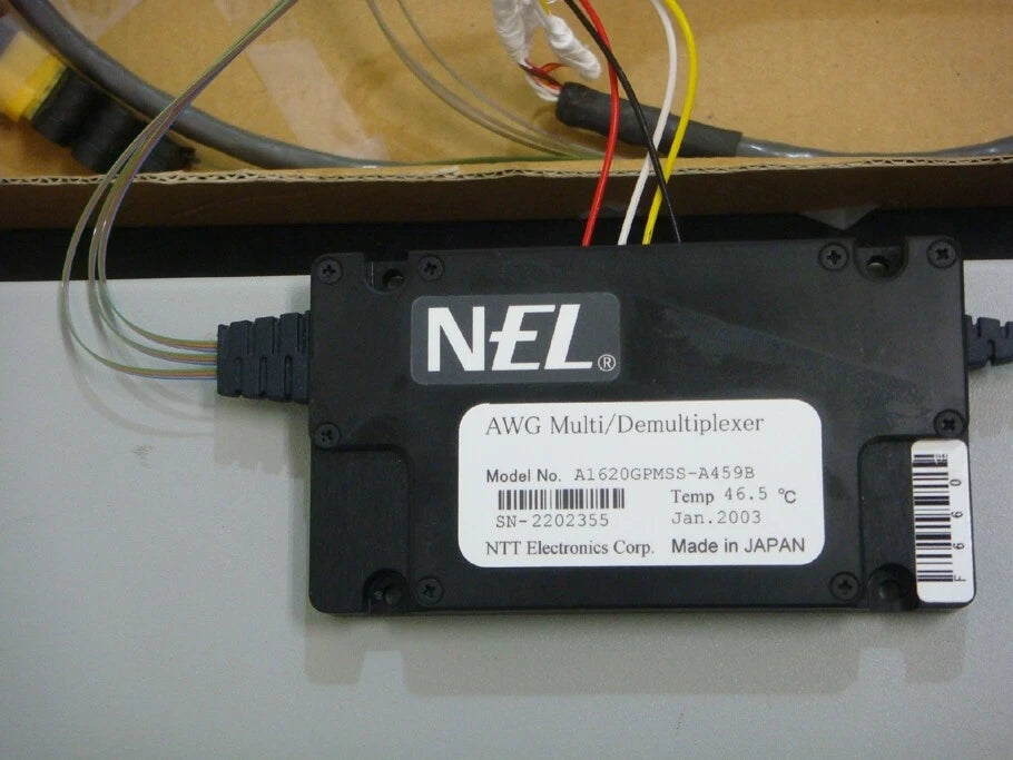 NEL AWG A1620GPMSS-A459B 20ch 1550nm DWDM Multi/Demultiplexer