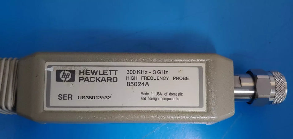 HP 85024A 300kHz - 3GHz High Frequency Active Probe (2532)