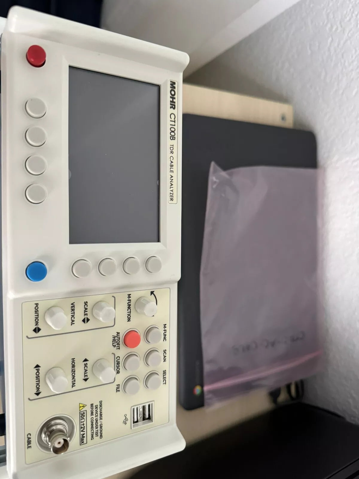 MOHR CT100B TDR Cable Analyzer High-Resolution - Frequency/Domain Analysis