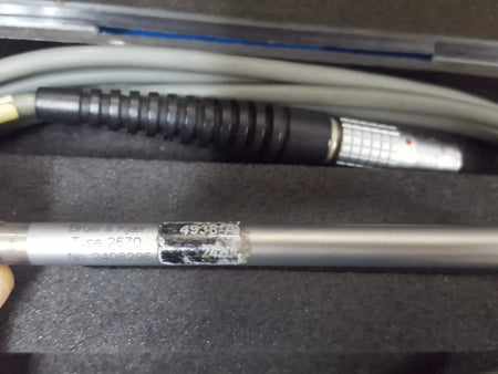 B&K Type 4938-A-011 Microphone with Type 2670 Preamplifier Untested (0872)