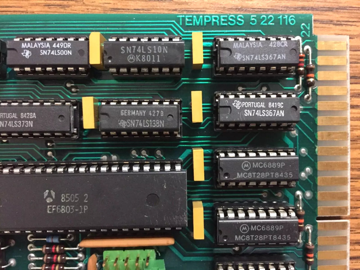 Tempress 5-22-116 DPT DTC Series Control Board for Diffusion Furnace