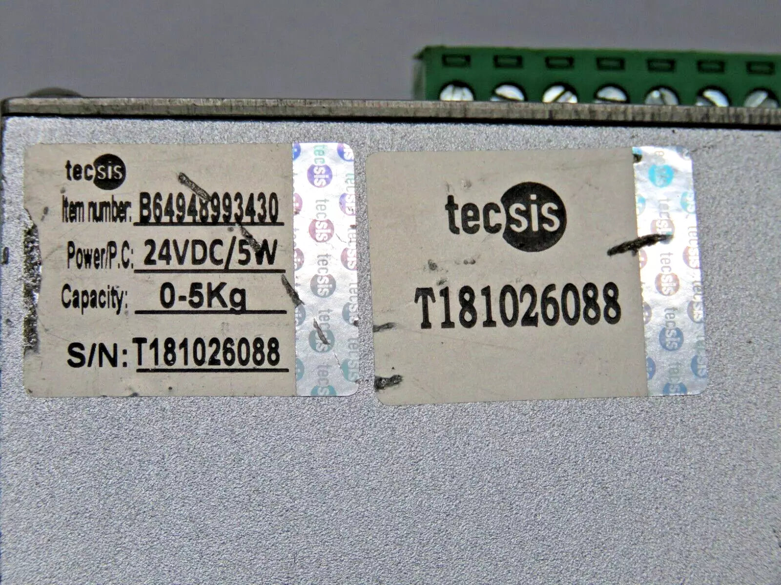 Techsis B6494 Multi Function Digital Weighing Indicator Load Cell Signal Display