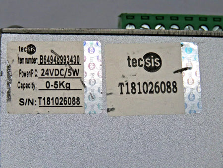 Techsis B6494 Multi Function Digital Weighing Indicator Load Cell Signal Display