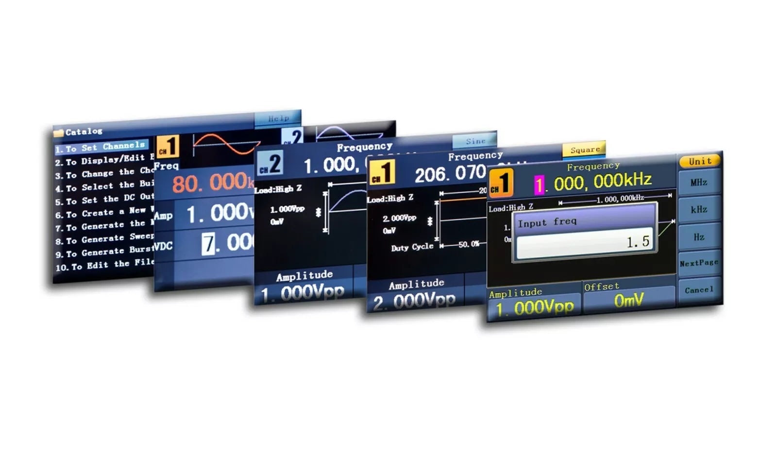 Peaktech P4125 2 Channel Arbitrary Waveform Generator 1 µHz – 25 MHz AWG AFG - XG eqpt