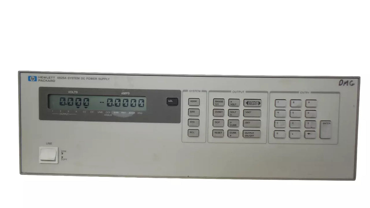 HP 6626A System DC Power Supply - High-Quality Power Solution
