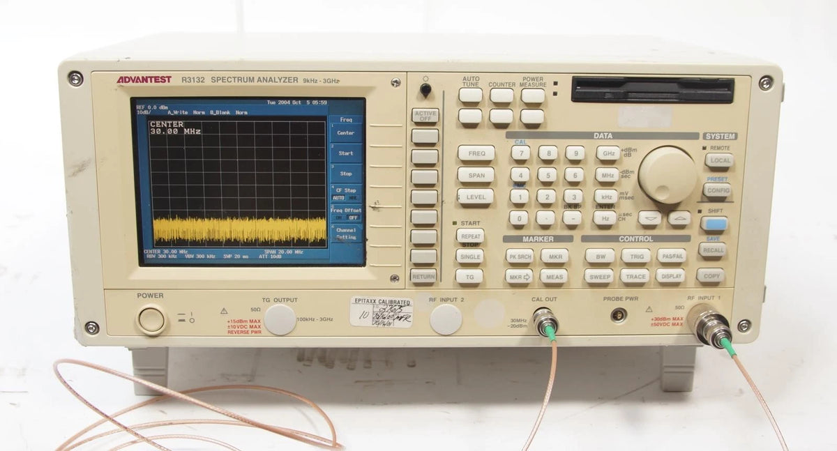 Advantest R3132 9kHz to 3GHz Spectrum Analyzer AS-IS – XG eqpt